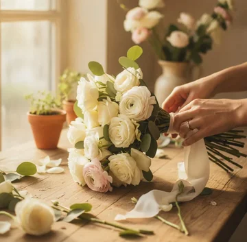 Le bouquet de mariée parfait — notre méthode chez Fiorella